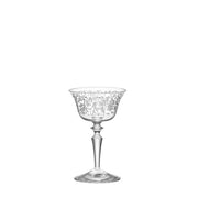 Italesse President Coupe Double Wormwood with Pattern - Kimura Glass Asia